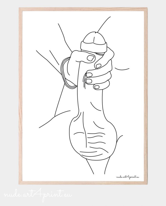 Penis Art Prints Archives Nude Line Art Prints For Sexy Bedroom