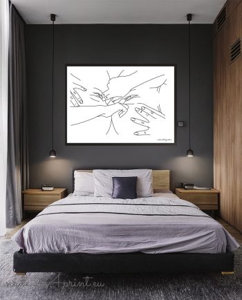 Lesbian sex wall art print pussy play digital file